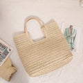 RIMAL Sol Straw Tote | توت سول المنسوج