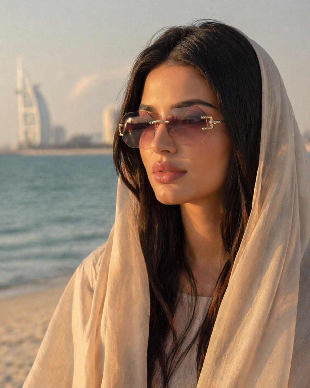 RIMAL Prism Frameless | نظارة بريزم المضلعة