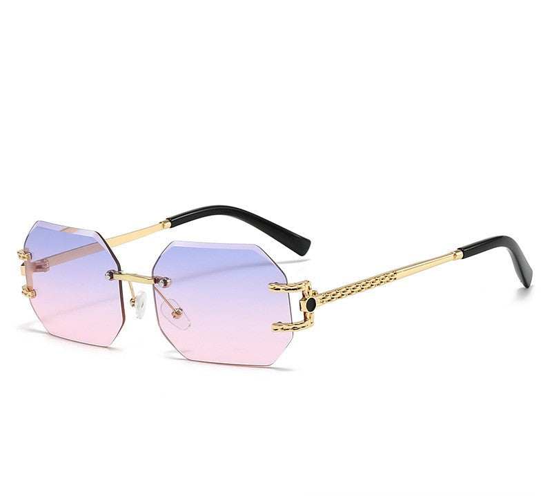 RIMAL Prism Frameless | نظارة بريزم المضلعة