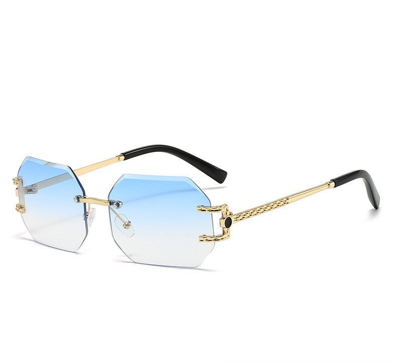 RIMAL Prism Frameless | نظارة بريزم المضلعة