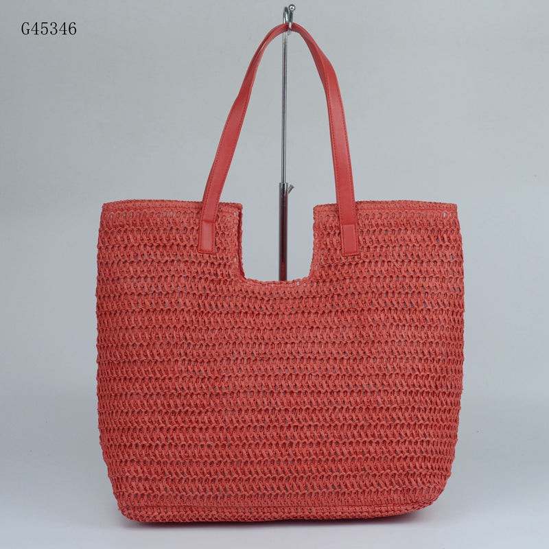 RIMAL Handwoven Straw Tote | حقيبة رمال المنسوجة