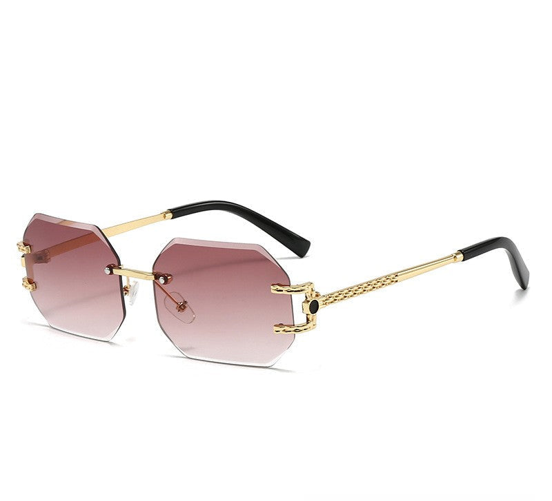 RIMAL Prism Frameless | نظارة بريزم المضلعة