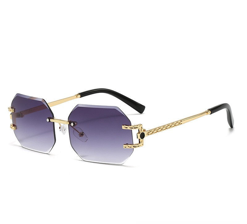 RIMAL Prism Frameless | نظارة بريزم المضلعة