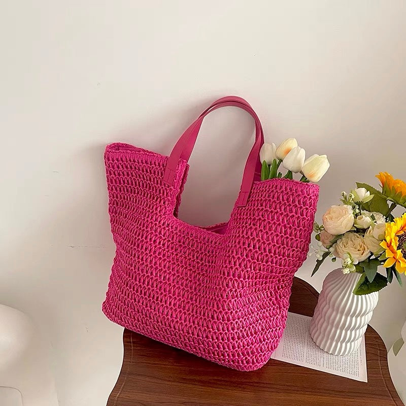 RIMAL Sol Straw Tote | توت سول المنسوج